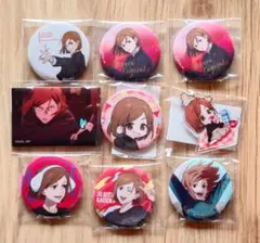 呪術廻戦 釘崎野薔薇 缶バッジ＆アクキー 9点セット