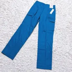 【c9180】✨新品✨カーゴパンツ 作業　ディープグリーンのサムネイル