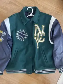 H&M エイチアンドエム スタジャン アウター ジャケット ストリート ワッペン