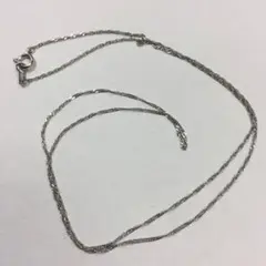 美品 pt999 純プラチナ ネックレス 小豆1.5g 50.7㎝ SN1991 - メルカリ