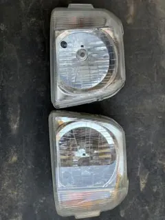 HH5 HH6　アクティ　HM2 HM1 　バモス　 ヘッドライト 左右　レベ付 バモス HM1 HM2 アクティ HH5 ヘッドライト 左右 レべなし - メルカリ