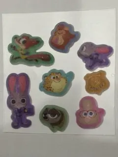 ズートピア コットンパフィシール　正規品　おすそ分け