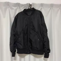 GU MA-1 ブラックジャケット