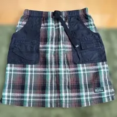 チェック柄タイトスカート