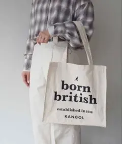 KANGOL カンゴール プリントトートバッグ オフホワイト 238のサムネイル
