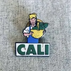 ピンバッジ　32400 カゴを持つ人 ヴィンテージ　ピンバッチ ピンズ　pins