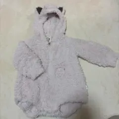 80〜90cmジェラートピケ　ポケモン　プリン　ロンパース　もこもこ