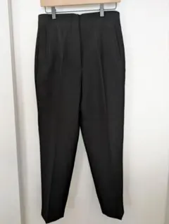 ZARA ハイウエストパンツ ブラックL