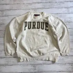 Purdue ヴィンテージ　90s カレッジスウェット L ゆるダボメンズ古着