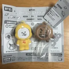 bt21 フォトフレームマスコット シューキー チミー