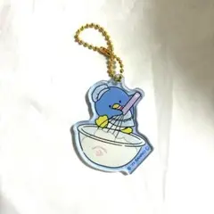 サンリオ　はぴだんぶい　わいわいクッキングカフェ　タキシードサム　キーホルダー