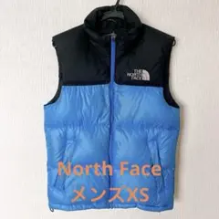 韓国THE NORTH FACE ダウンベスト 85 青/黒