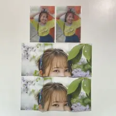 【送料無料】吉武千颯 世良ののか 未開封クリアファイル４枚＆ポスター２枚セット