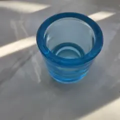iittala KIVI キャンドルホルダー 　ライトブルー　 80mm