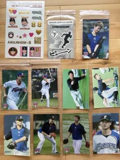 【貴重・背番号8】日本ハムファイターズ 西川遥輝選手 グッズ 11点セット