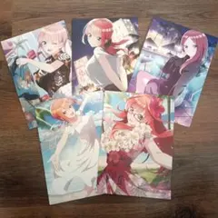 五等分の花嫁　一番くじ　F賞イラストボード　コンプリート