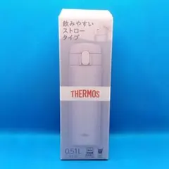 未使用 THERMOS 真空断熱ストローボトル 0.51L FKA-500 水筒のサムネイル
