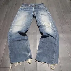 EDWIN swag アーカイブgrunge flared denim Y2K - メルカリ