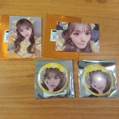 衣装展 CUTIE STREET 古澤里紗 大丸東京 トレカ 缶バッジ セット