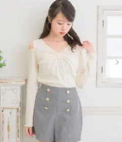 レトロガール 肩開きリボンテレコCT