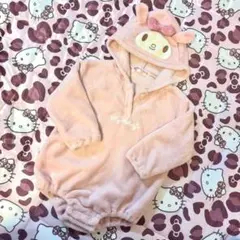 マイメロディー　ロンパース　カバーオール　90サイズ　ピンク　女の子