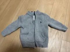 Ralph Lauren カーディガン 12M グレー