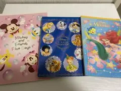 平成　当時物　ディズニー　アリエル　リトルマーメイド　メモ帳　3点セット