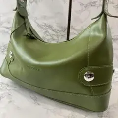 LONGCHAMP ロンシャン フランス製 本革 レザー セミショルダーバッグのサムネイル
