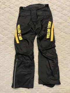 YELLOW CORN ブラックパンツ 34 YELLOW CORN バイク用 オーバーパンツ ブラック - メルカリ
