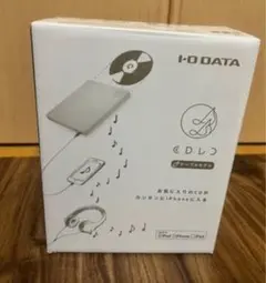 I-O DATA CDレコ　外付けCD/DVDドライブ