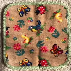 フェイラー　ハイジ　ループ付き　ハンカチ　取扱店限定　ベージュ