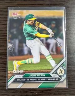 topps now 2024 JACOB WILSON
