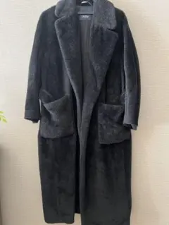 S MaxMara ブラックロングコートのサムネイル