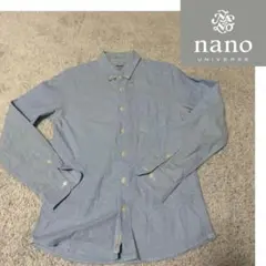 【播州織】ナノユニバース Anti Soaked 汗染み防止 BDシャツ M