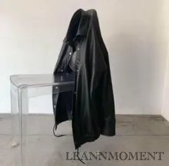 【美品】LEANNMOMENT UNISEXレザージャケット PICK UP ITEM ▶︎Big leather jacket ¥28,600 #2023AW#WINTER