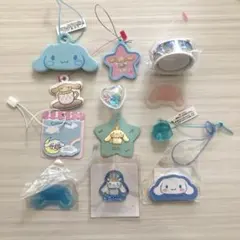 シナモロール　サンリオのおまけ　プレミアムマスコット　平成レトロ　希少　シール