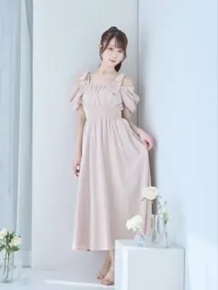 Rosemuse frill pleats airy cami o/p pink - メルカリ