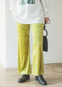 B:MING by BEAMS　ベロアパンツ