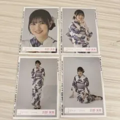 櫻坂46 生写真 的野美青 2024年浴衣コンプ - メルカリ