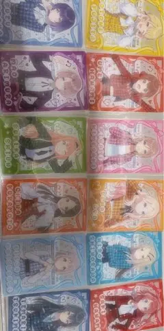 学園アイドルマスター クリアカード 全12種類