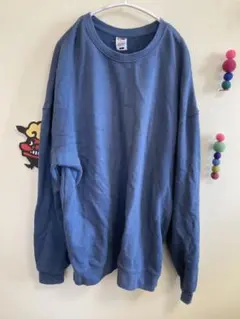 13 フルーツオブザルーム スウェット　メンズ　紺　ネイビー　XL