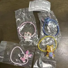 ディズニー　twinkleゴム　マリー　スティッチ　プーピグレット未開封