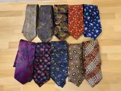 LEONARD 花柄 ペイズリー ネクタイ 10本まとめ売 546 LEONARD 花柄 ペイズリー ネクタイ 10本まとめ売 546 - メルカリ