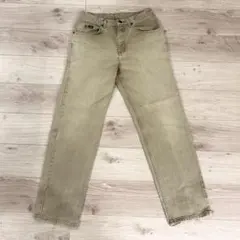 Lee ストレートデニムパンツ ベージュ　W32 フェード