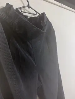 ユニクロ コーデュロイ ワイドパンツ XLサイズ ダークネイビー