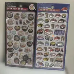 【国内正規品】ボンボンドロップ　和柄　ラーメン　寿司 2枚セット　クーリア