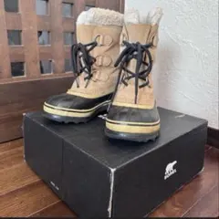 SOREL ソレル 19cm スノーブーツ キッズ子ども冬用ブーツ カリブー