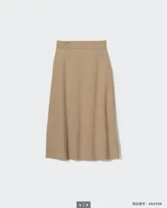 新品未使用　UNIQLO スムースコットンブレンドスカート