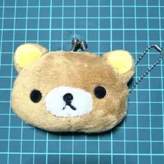 レアsan-x リラックマ がま口　お財布　ぬいぐるみ　ふわふわ　キーホルダー