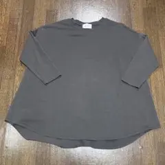 THE SHOP TK グレー 七分袖トップス